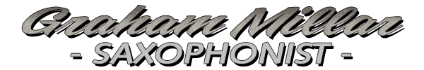 Graham Millar Saxophonist
